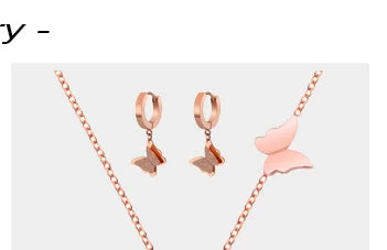 Lovely Gold Color Kitten Cat Stainless Steel Jewelry Set Necklaces Men Collares Fashion Hollow Cat Earring Necklace Paw Jewelry