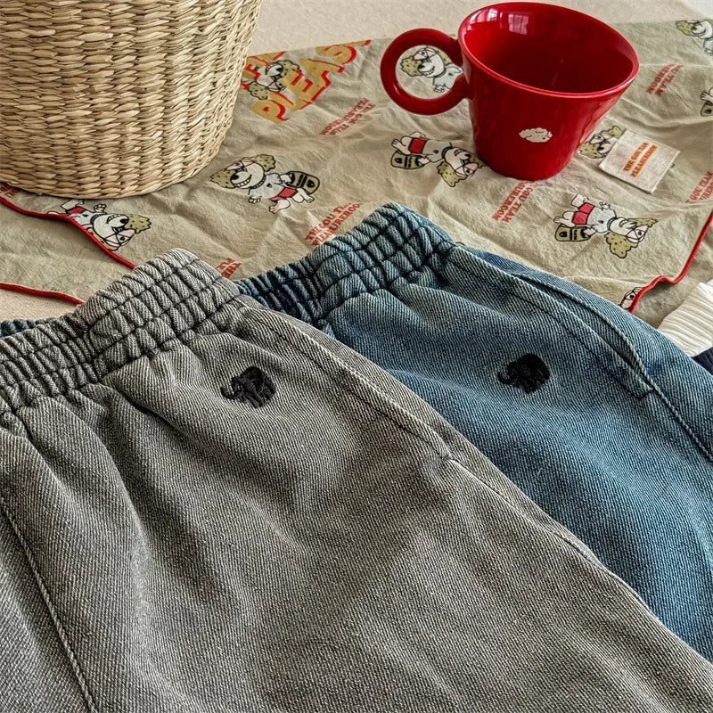 2024 Summer New Children Denim Shorts Fashion Jeans for Baby Boys Girls Pants Toddler Casual Korean Kids Clothes 1 To 7 Years