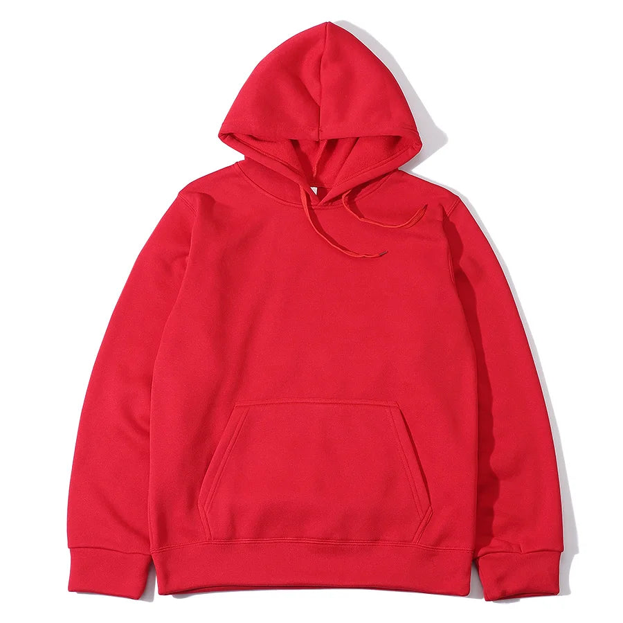 Men Woman Hoodies Sweatshirts Fashion Solid color Red Black Gray Pink Hooded Hip Hop fleece Hoody Mens Brand Hoodie Streetwear