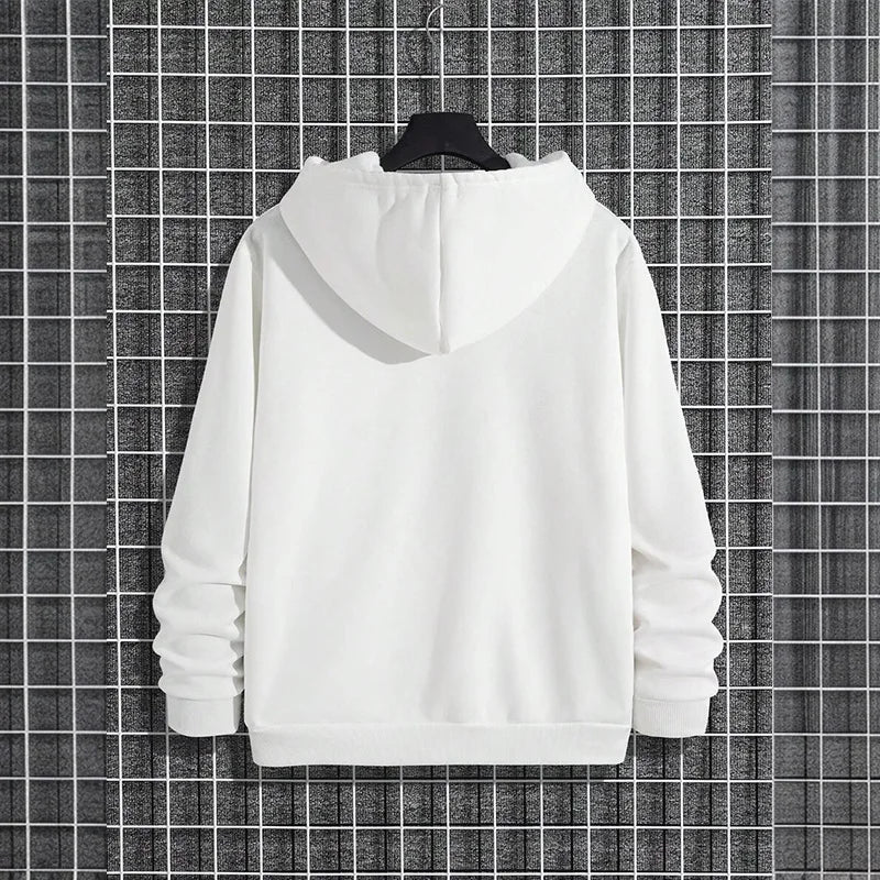 Street Style Mens YAHWEH Hoodies 2025 Urban Fashion Trendy Hooded Sweatshirt Male Hip Hop Casual Wear Autumn Winter Cool Hoody