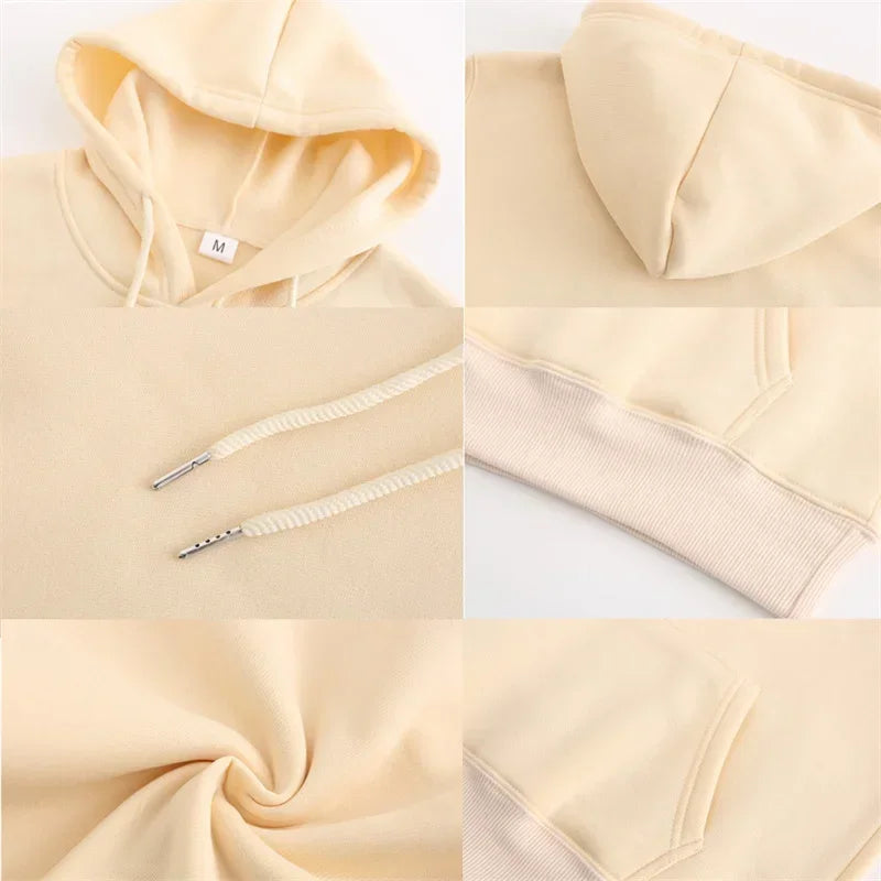 Men's Hoodies Long-sleeved Hooded Sweatshirts Compass Street Fashion Hoodie Harajuku Fashion Streetwear Classic Men Clothing