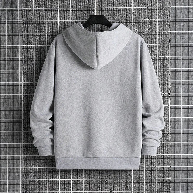 Street Style Mens YAHWEH Hoodies 2025 Urban Fashion Trendy Hooded Sweatshirt Male Hip Hop Casual Wear Autumn Winter Cool Hoody