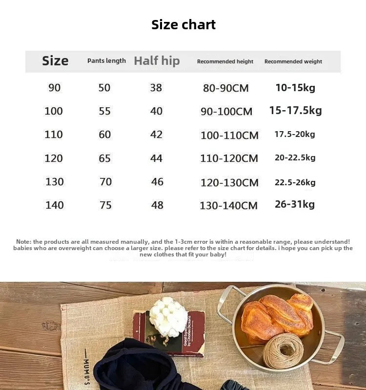 Kids Jeans Fashion Cartoon Ripped Denim Pants Jeans for Girls and Boys Korean Children Clothes Wide Leg Pants 2-10 Y Bottom Part
